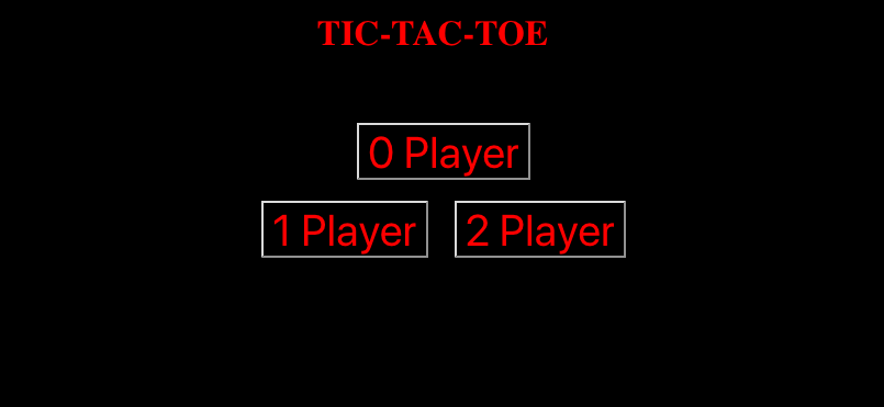 Image of Tic-Tac-Toe with AI project.